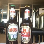 two bottles of South African beer