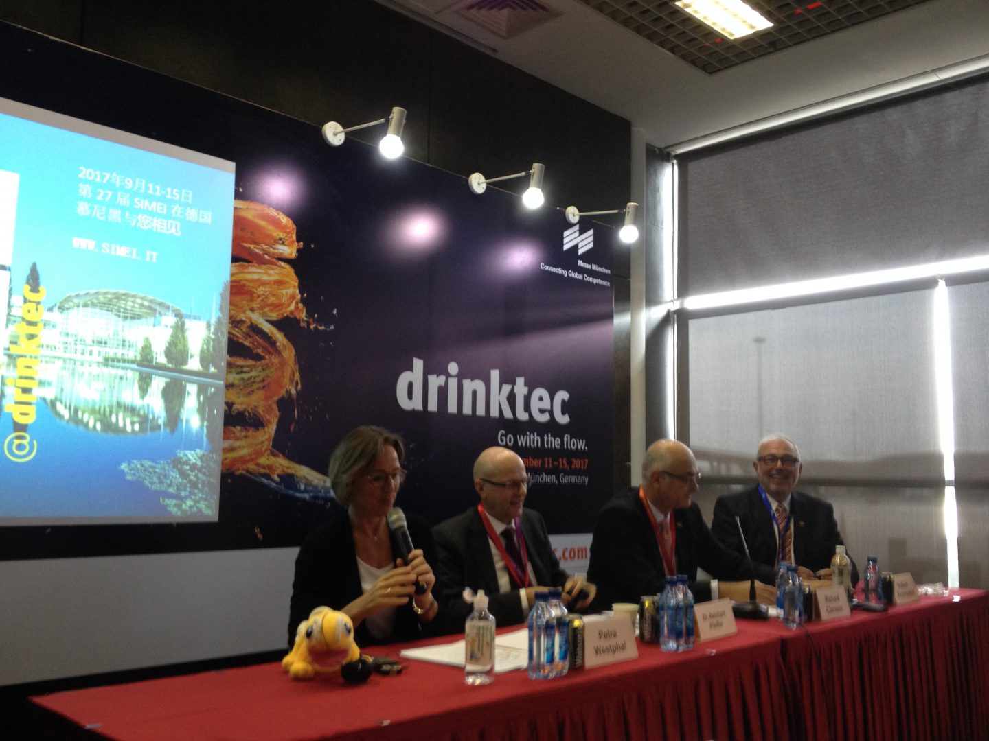 drinktec press conference at CBB