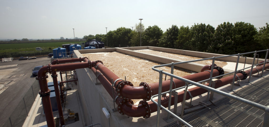 wastewater usage in a facility