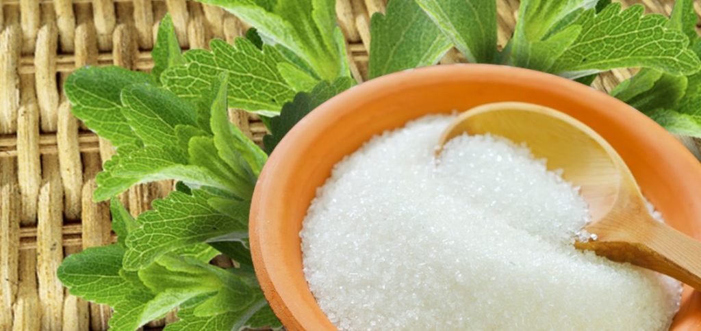 a cup of sweetening Stevia