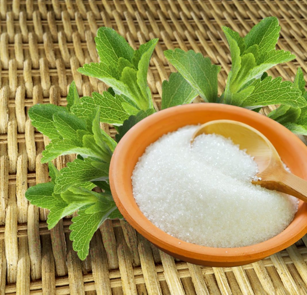 a cup of sweetening Stevia