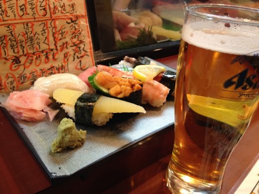 japanese craftbeer and sushi