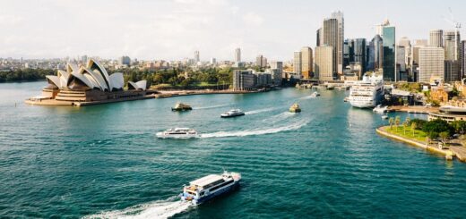 Skyline von Sydney in Australien